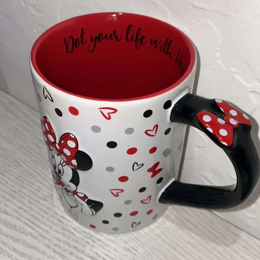 Collectible Mug Lot of 4 - Authentic Disney Parks Minnie Mouse & MSRF